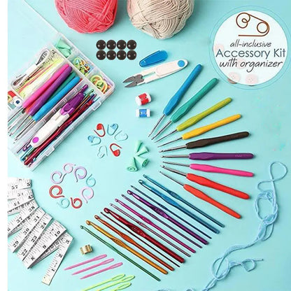 StitchCarry – Beginner Crochet &amp; Knitting Starter Set
