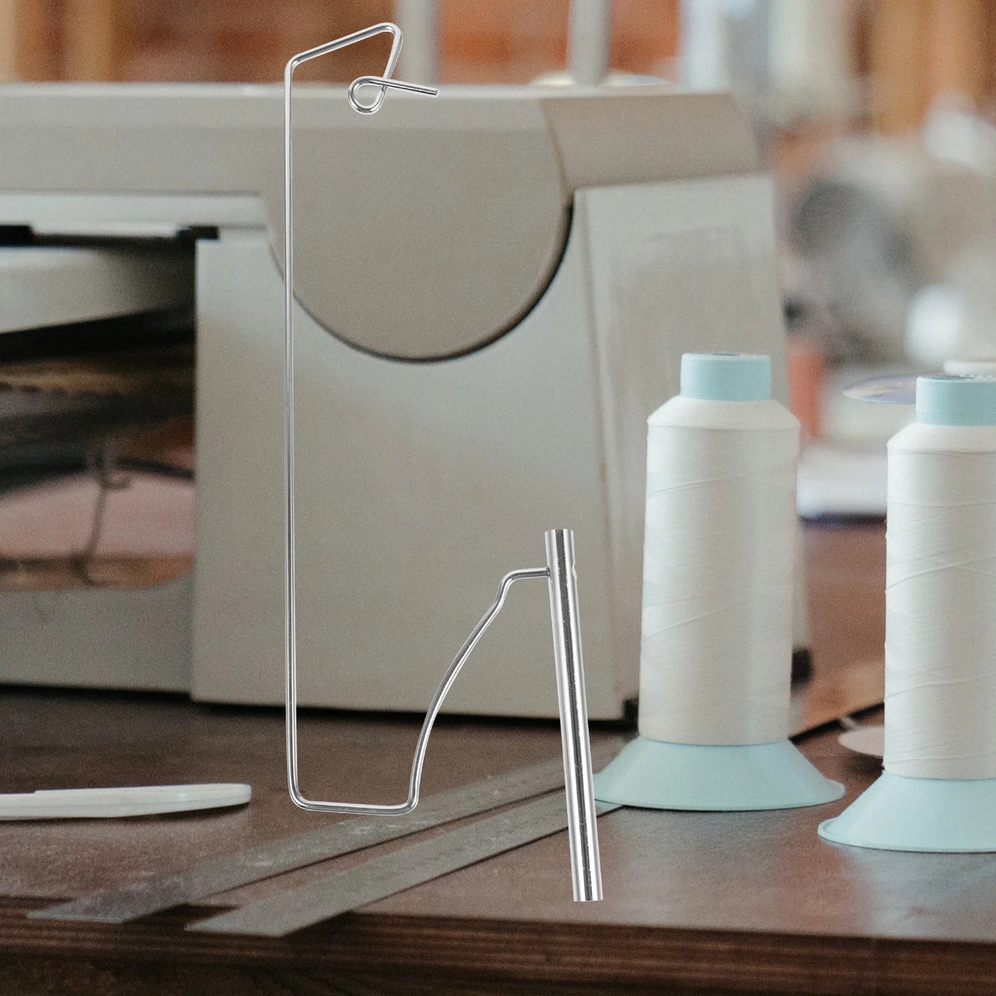 SpoolRise – Single Cone Thread Holder for Sewing Machines