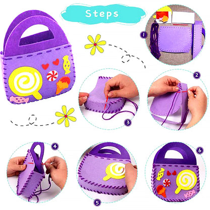 StitchPlay – Kids DIY Felt Sewing Kit Set