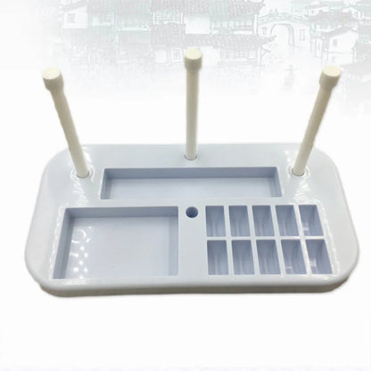 ThreadArc – Metallic 3-Spool Sewing Machine Thread Stand