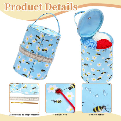 YarnRoam – Portable Crochet & Knitting Storage Bag