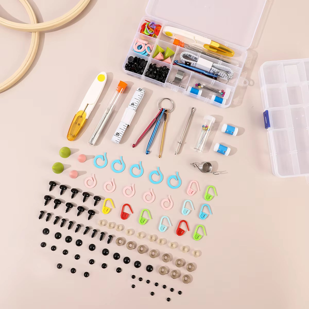 CraftLoop – 103-Piece Sewing & Crochet Accessories Tool Kit