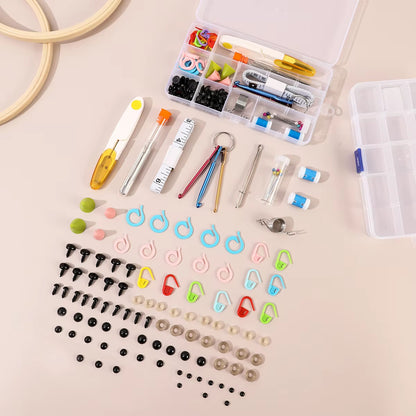 CraftLoop – 103-Piece Sewing & Crochet Accessories Tool Kit