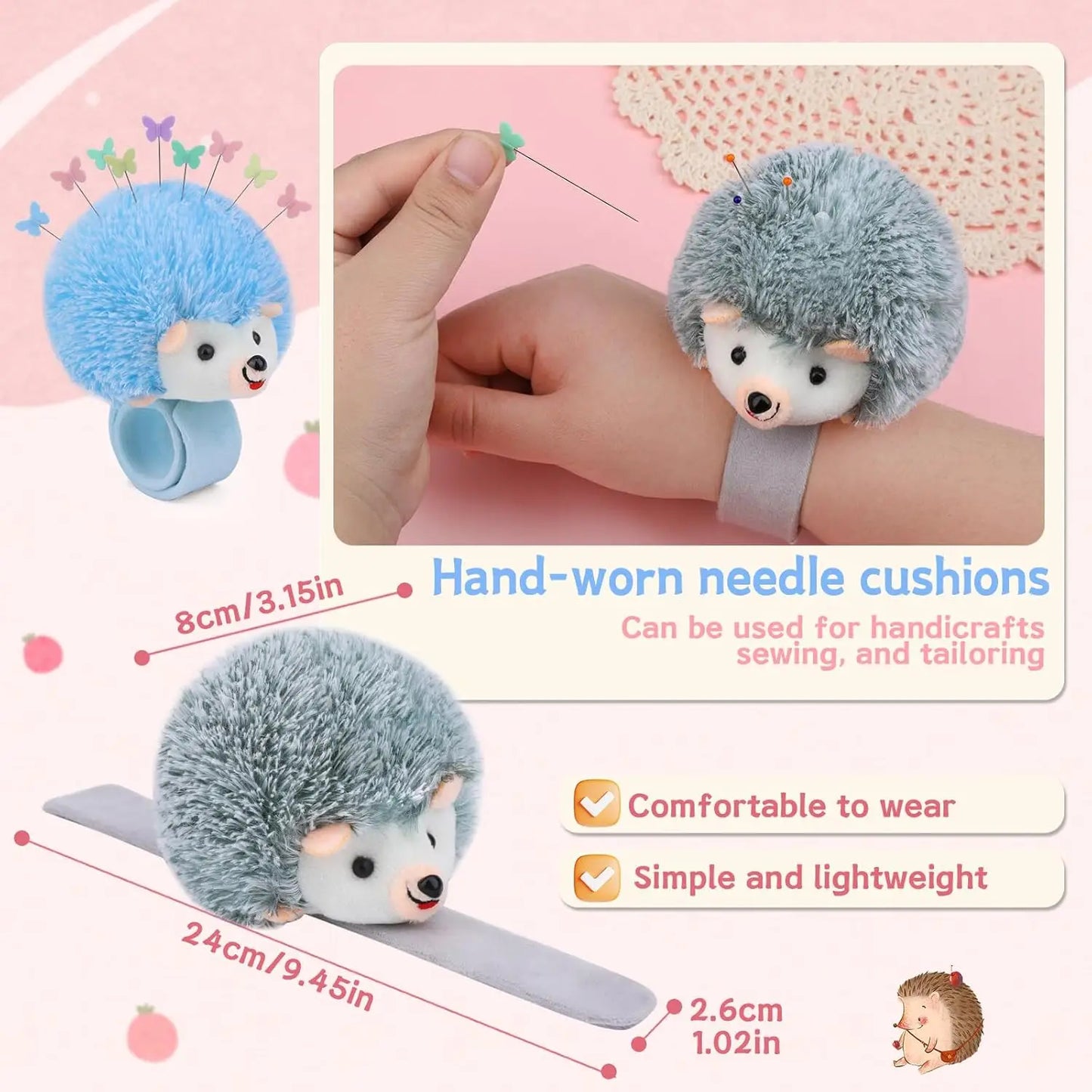 PinHalo – Wrist Pin Cushion for Sewing & Quilting