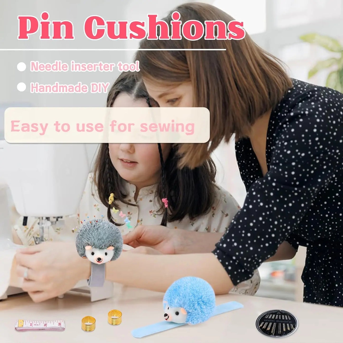 PinHalo – Wrist Pin Cushion for Sewing & Quilting