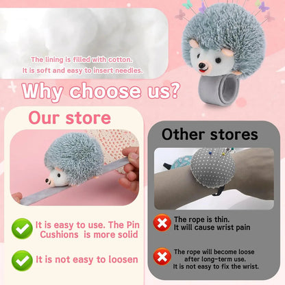 PinHalo – Wrist Pin Cushion for Sewing & Quilting