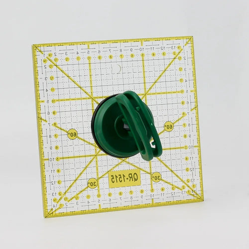 GripLock – Colorful Suction Cup Ruler Handle for Quilting & Sewing
