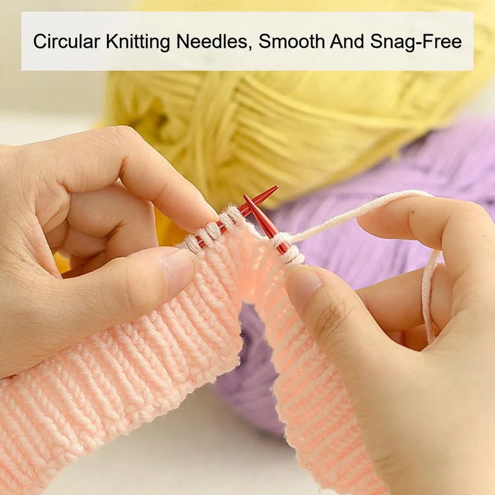 LoopCraft – 26-Piece Interchangeable Knitting Needle & Crochet Set