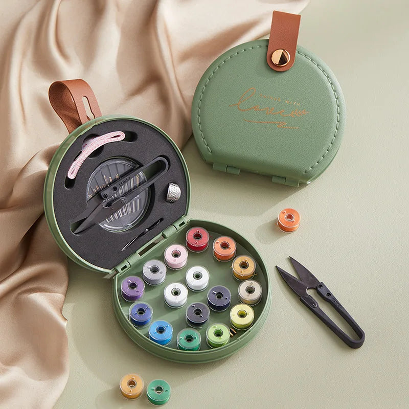 StitchAura – Light Luxury Portable Sewing Box Set