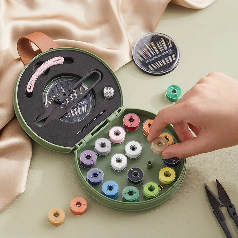 StitchAura – Light Luxury Portable Sewing Box Set