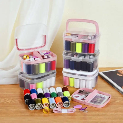 ThreadNest – Large Multi-Function Portable Sewing Box Set