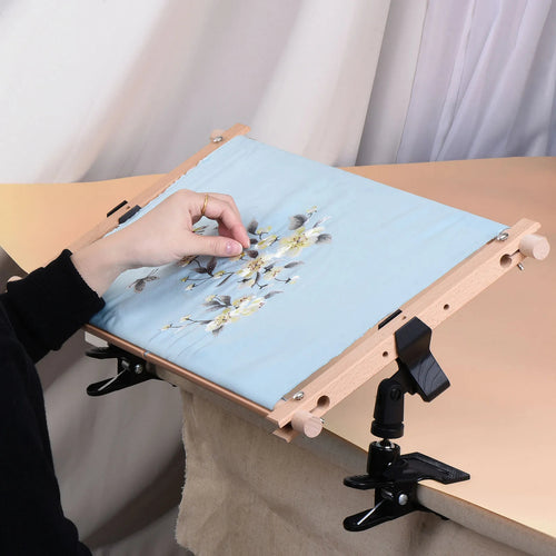 StitchPivot – 2-Piece 360° Rotating Sewing Holder Clip Set