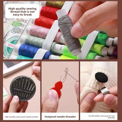 ThreadNestia – 168-Piece Sewing & Embroidery Essentials Kit