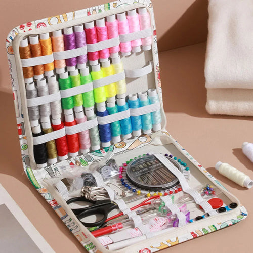 ThreadNestia – 168-Piece Sewing & Embroidery Essentials Kit