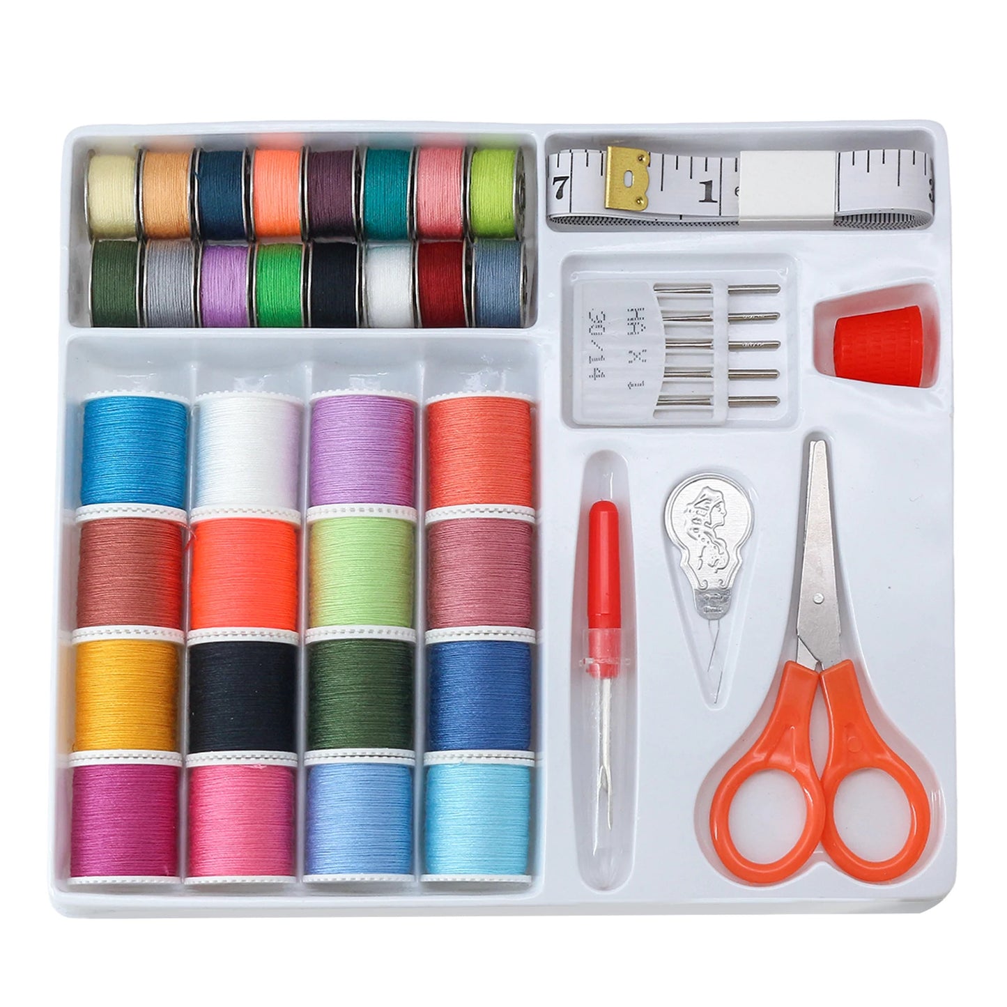 BobbinEasea – 42-Piece Sewing Kit with Prewound Bobbins