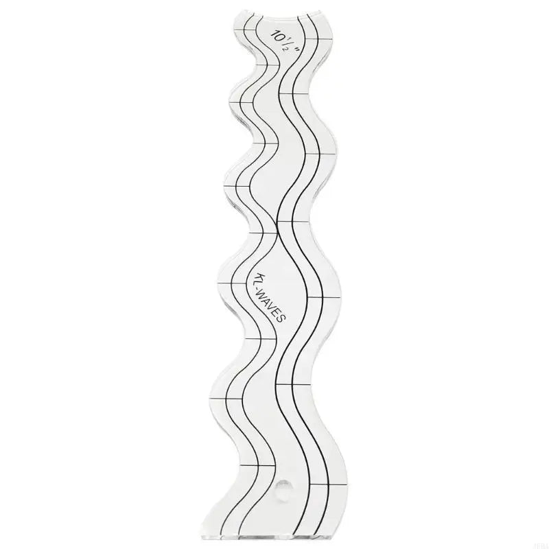 WaveMarka – Clear Acrylic Wavy Quilting Ruler Templates