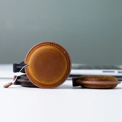 HideMeasurea – Retractable Genuine Leather Mini Tape Measure