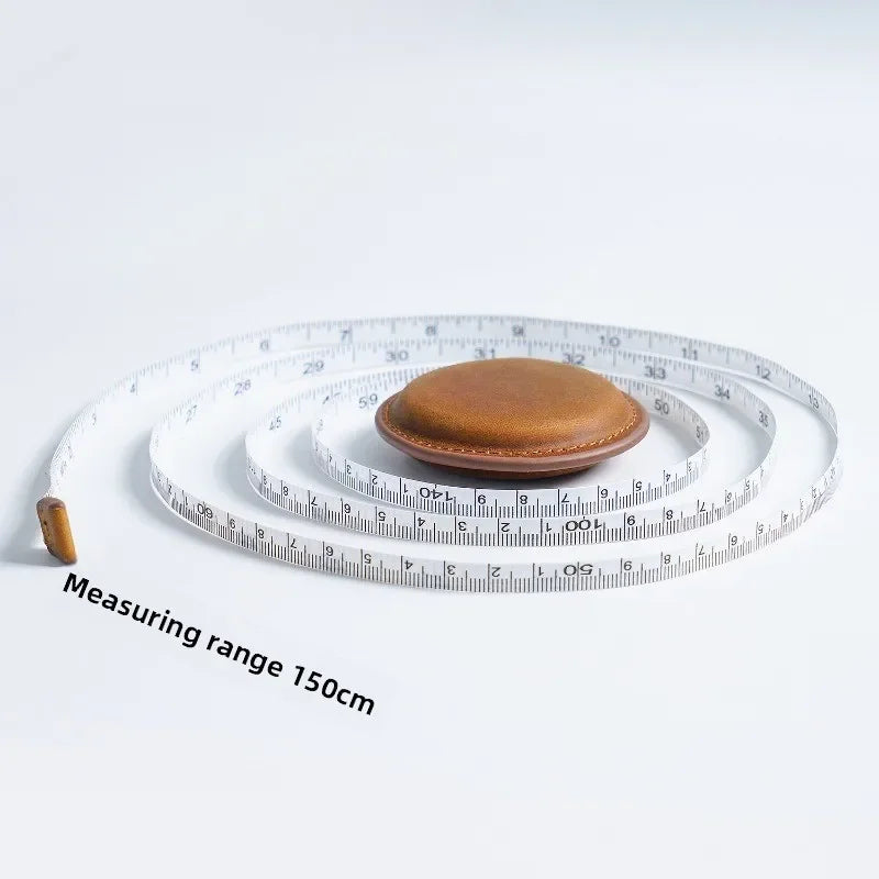 HideMeasurea – Retractable Genuine Leather Mini Tape Measure