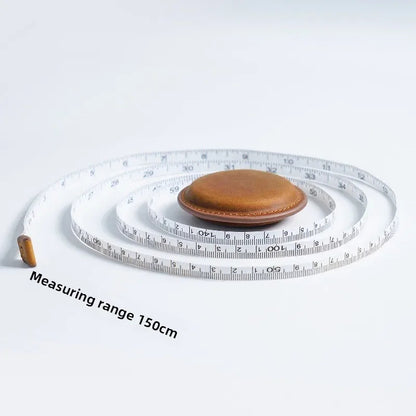 HideMeasurea – Retractable Genuine Leather Mini Tape Measure